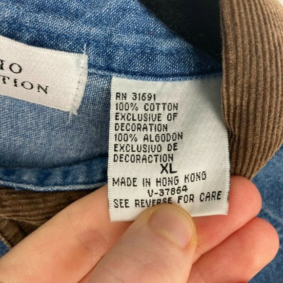 Studio Collection Women Front Button Shirt XL - Picture 8 of 12